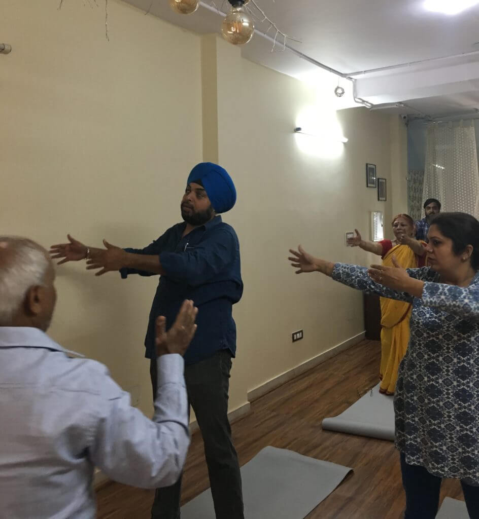 Yoga Class at Yuj Spiritual Foundation