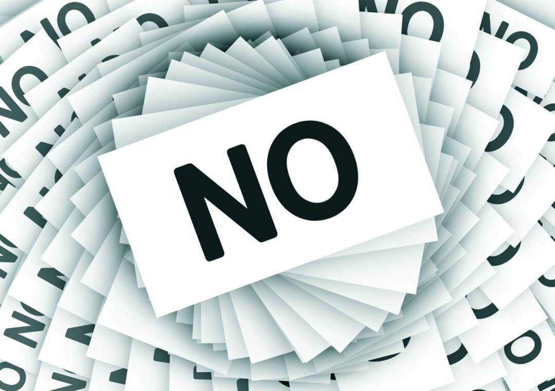 How to say no politely?