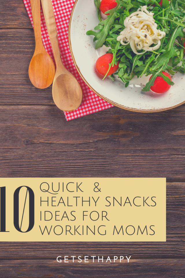 Quick and healthy snacks ideas