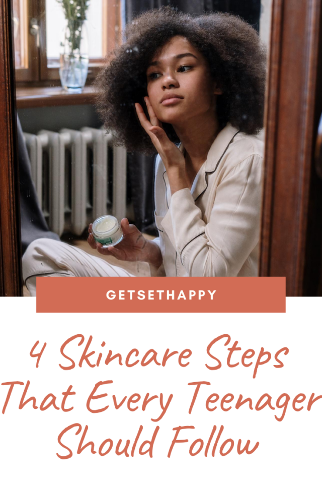 skincare routine steps for teenagers 