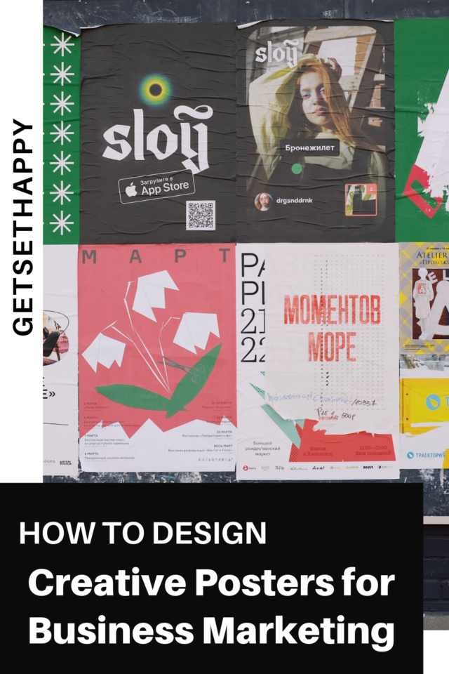 6 Tips on Designing Posters for Marketing Your Business | GetSetHappy