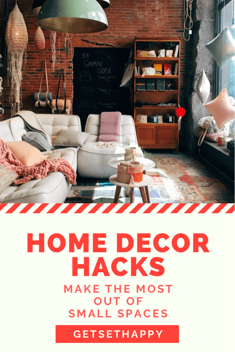 Home Decor Hacks How to Optimally Utilize Small Spaces? GetSetHappy