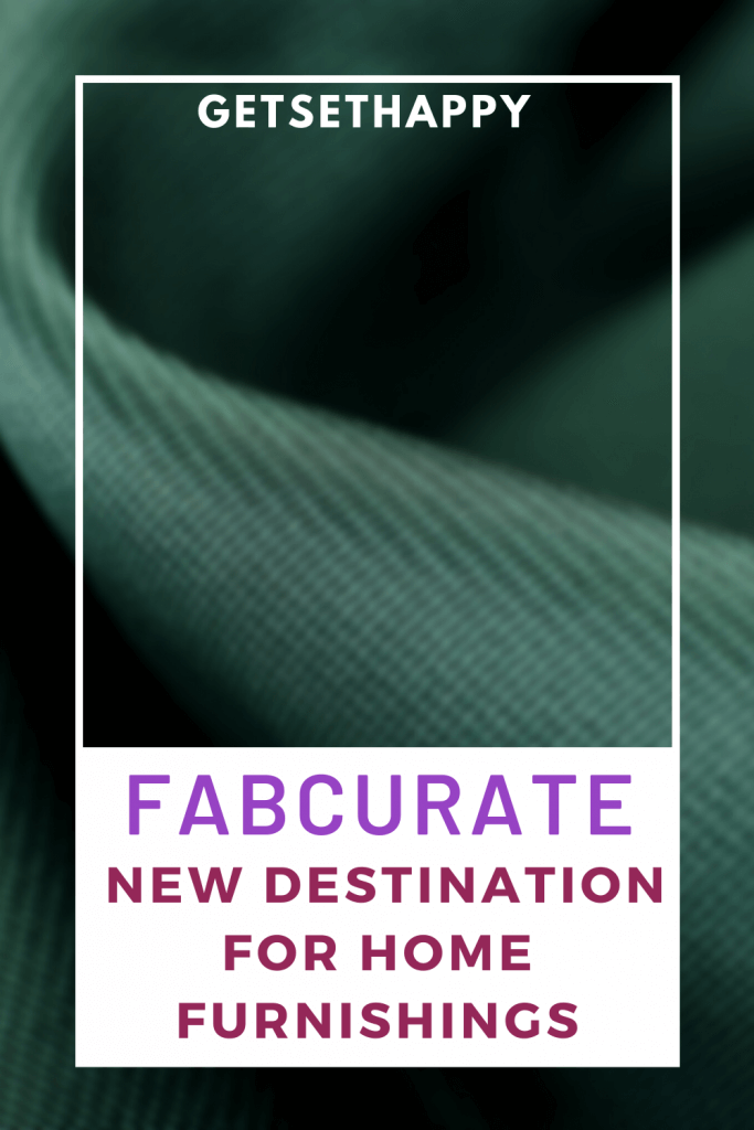 Review- Fabcurate - A New Destination for Home Furnishings