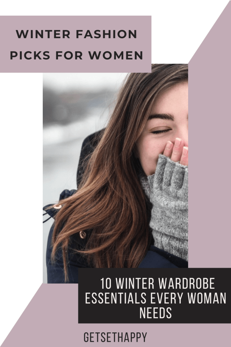 Top 10 Winter Wardrobe Essentials Every Woman Needs | GetSetHappy