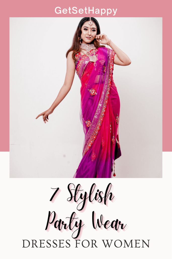 Trendy Partywear Dresses for Women to Wear to a Wedding | GetSetHappy