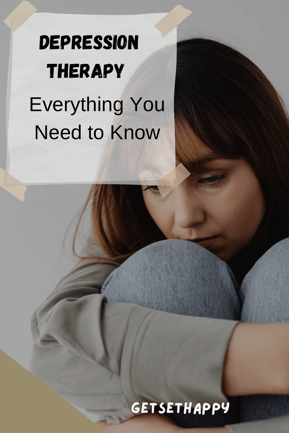 Depression Therapy - Everything You Need to Know | GetSetHappy