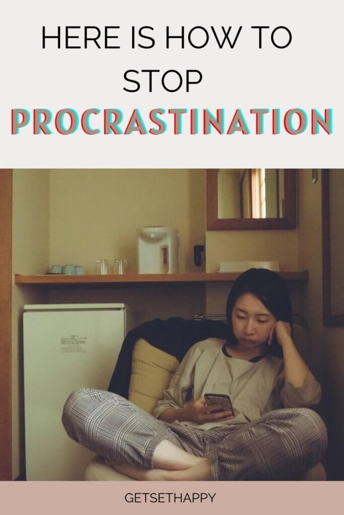 Overcoming procrastination 