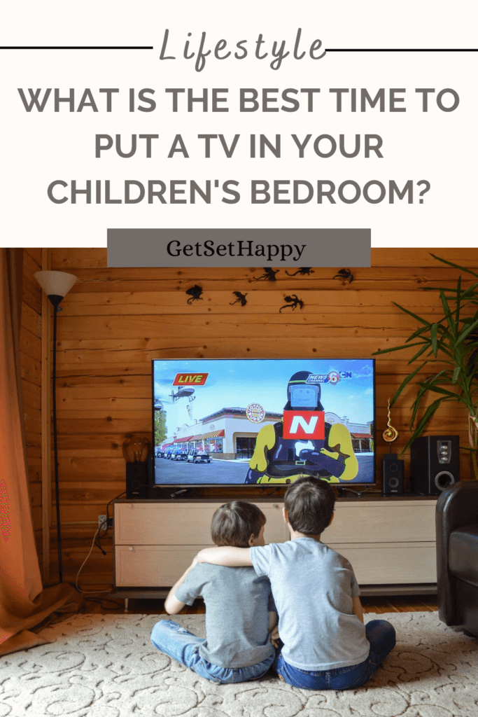 Best Time to Put a TV in Your Children's Bedroom