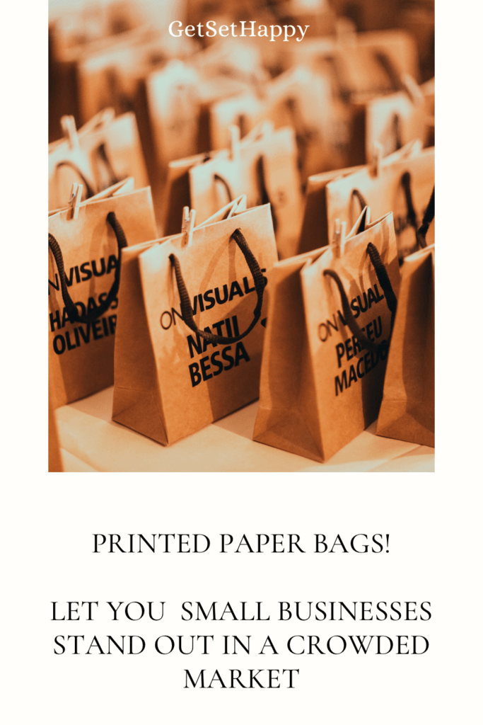 Printed paper bags 