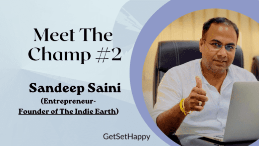 Meet the champ #2 - Sandeep Saini