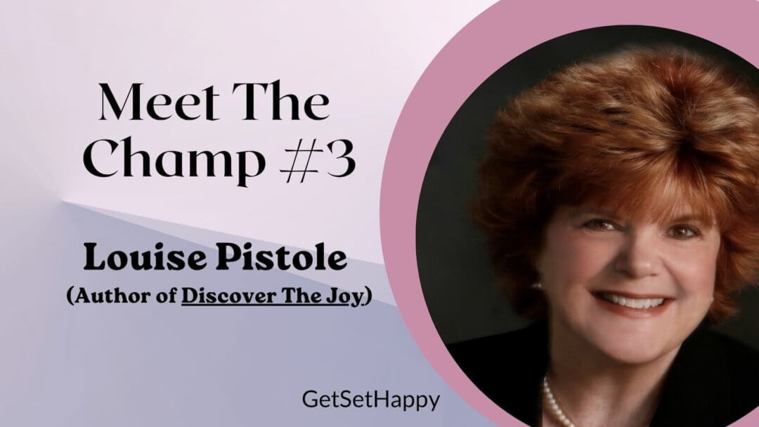 Meet The Champ #3 Louise Pistole