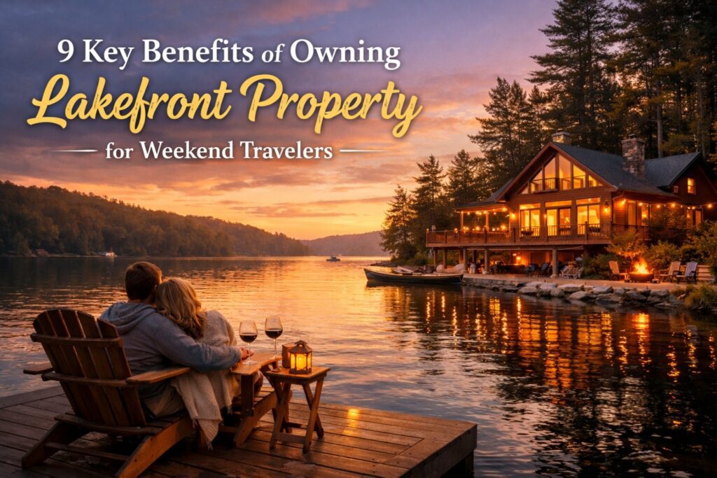 9 Key Benefits Of Owning Lakefront Property For Weekend Travelers | GetSetHappy
