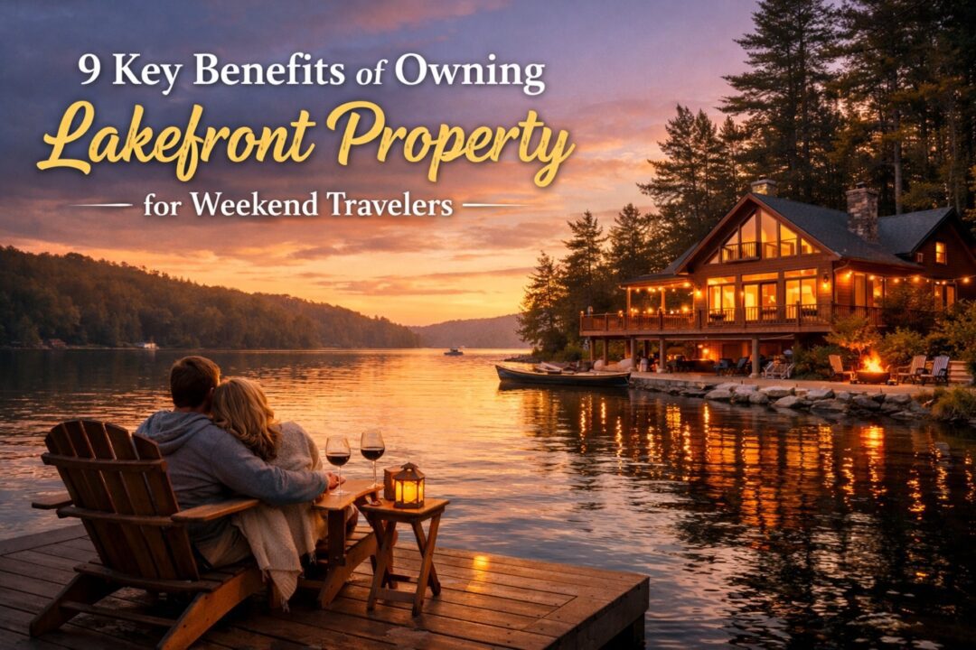 9 Key Benefits of Owning Lakefront Property for Weekend Travelers