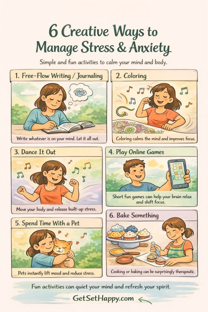 How to manage stress and anxiety 