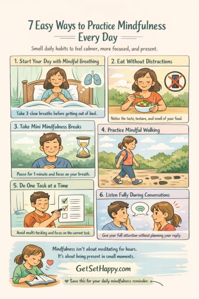 How to practice mindfulness 