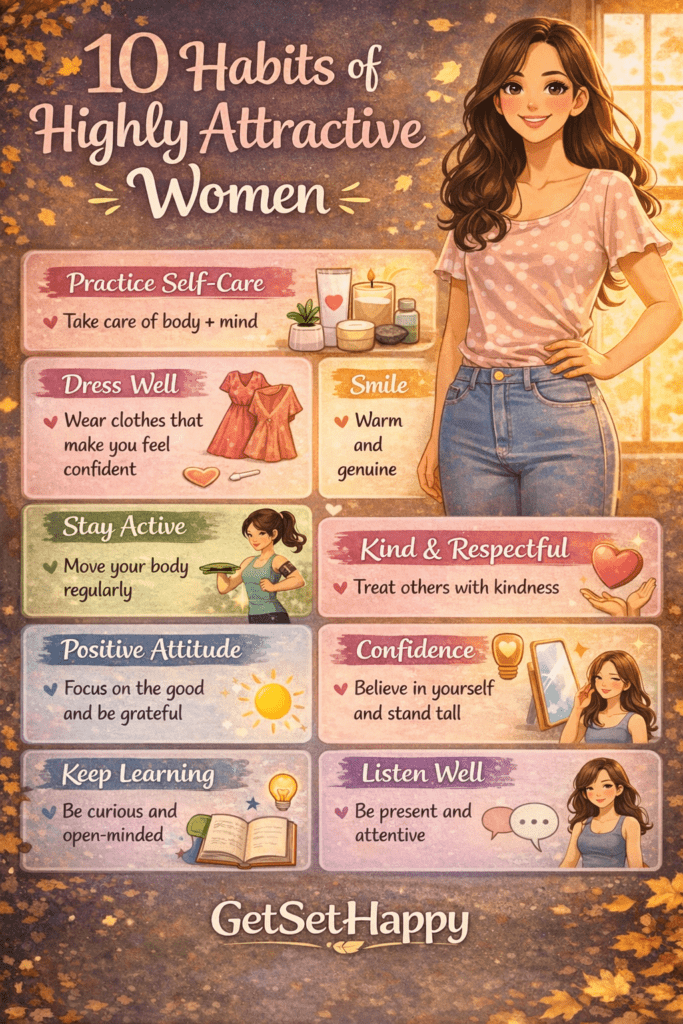 Habits of attractive women