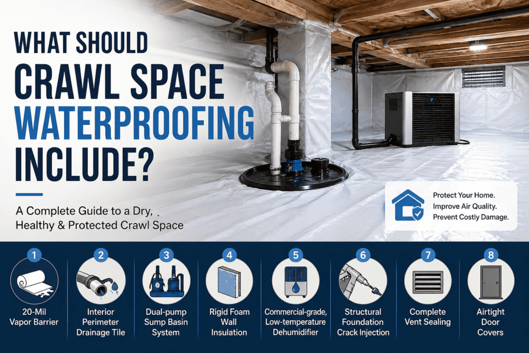 Crawl Space Waterproofing Checklist