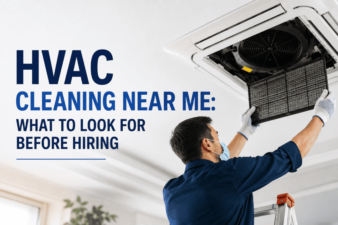 HVAC Cleaning Near Me: What to Look for Before Hiring