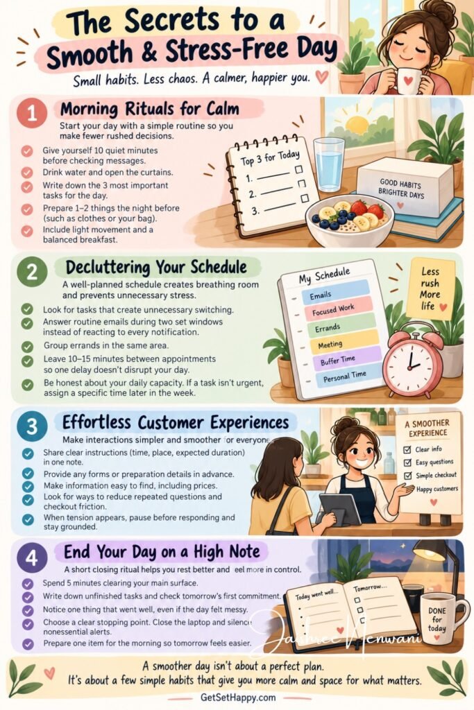 The Secrets to a Smooth and Stress-Free Day